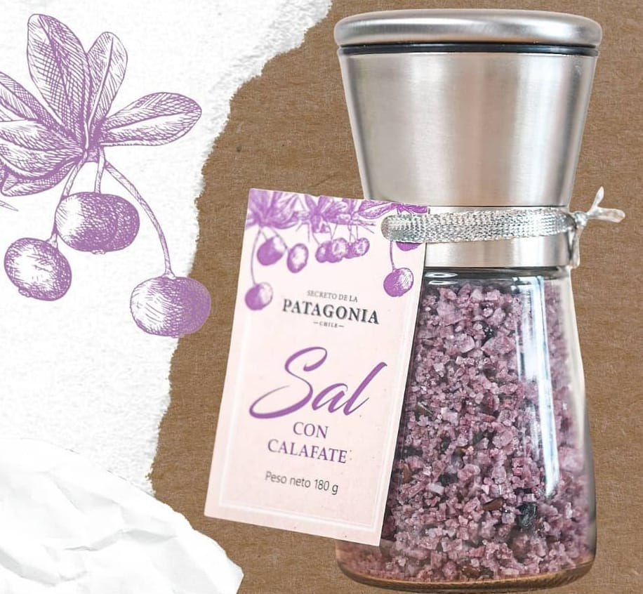 SAL DE CAHUIL CON CALAFATE 180 g - SECRETO DE LA PATAGONIA