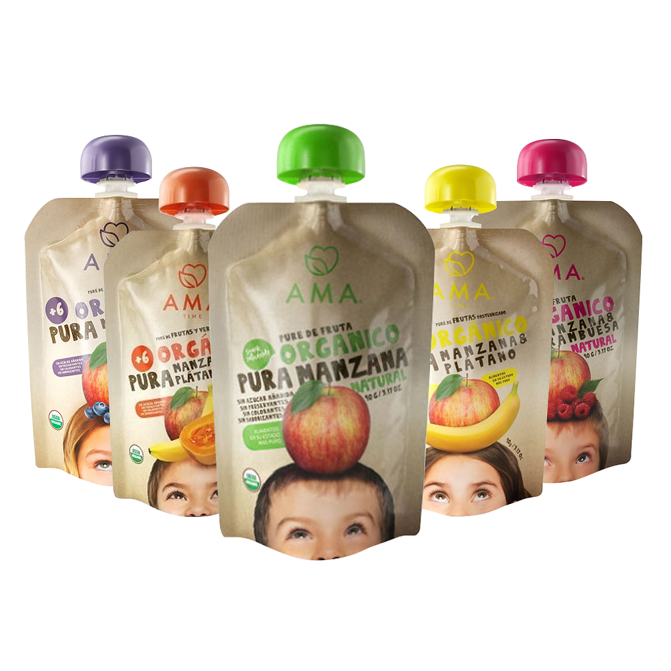 PURÉ DE FRUTAS  AMA VARIEDADES  90 g