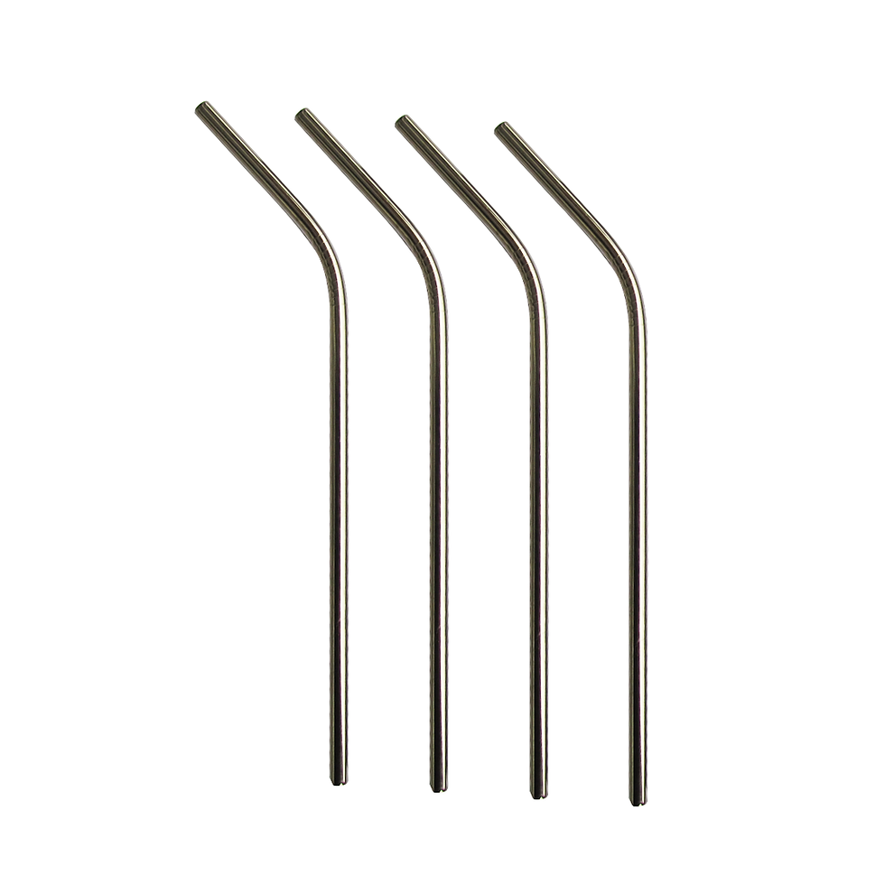 BOMBILLA CURVA ACERO INOXIDABLE