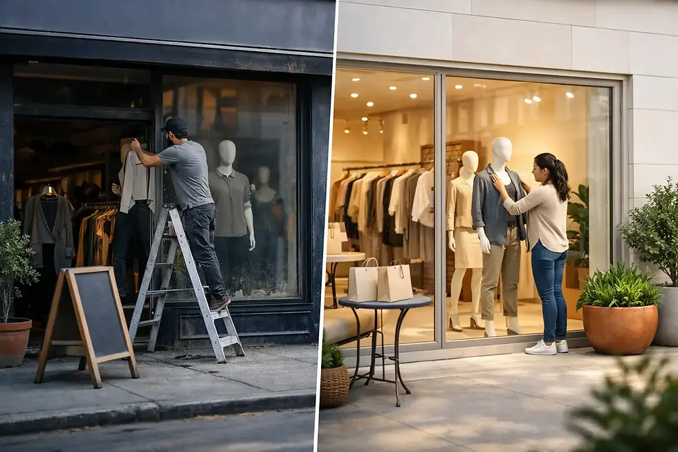 How to Refresh Storefronts Without Losing Impact