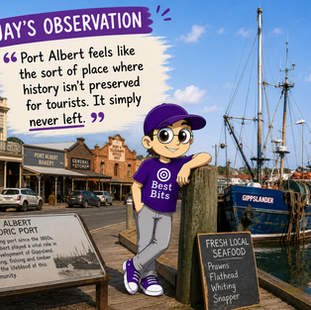 Port Albert is one of Gippsland's most rewarding discoveries. A historic port. A fascinating museum