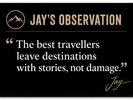 Destination Etiquette: How Better Visitor Behaviour Protects Travel Experiences