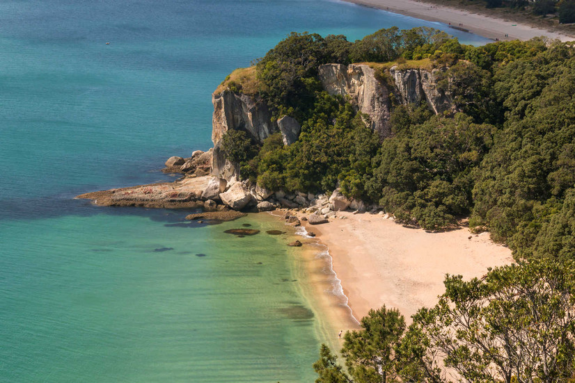 Lonely Bay, top of the Coromandel Peninsula