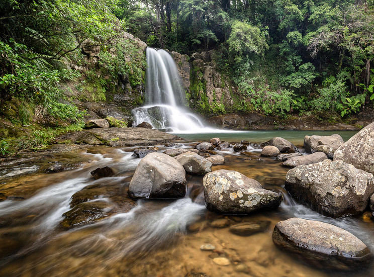 Waiau waterfall Coromandel Peninsula