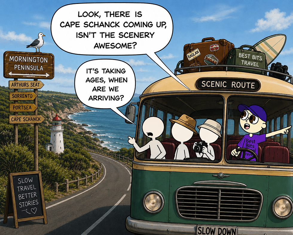 Travel is not just a checklist, it's reconnection