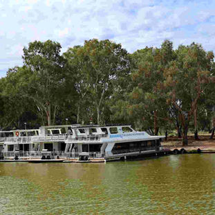 Mildura on the Murray River gateway to Mungo National Park, riverlands and mallee country Australia