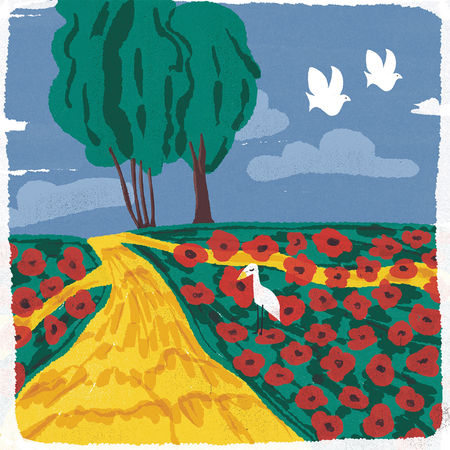 red north illustration