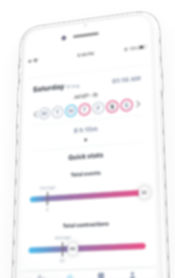 Patient Assessment Screen iPhone (white)