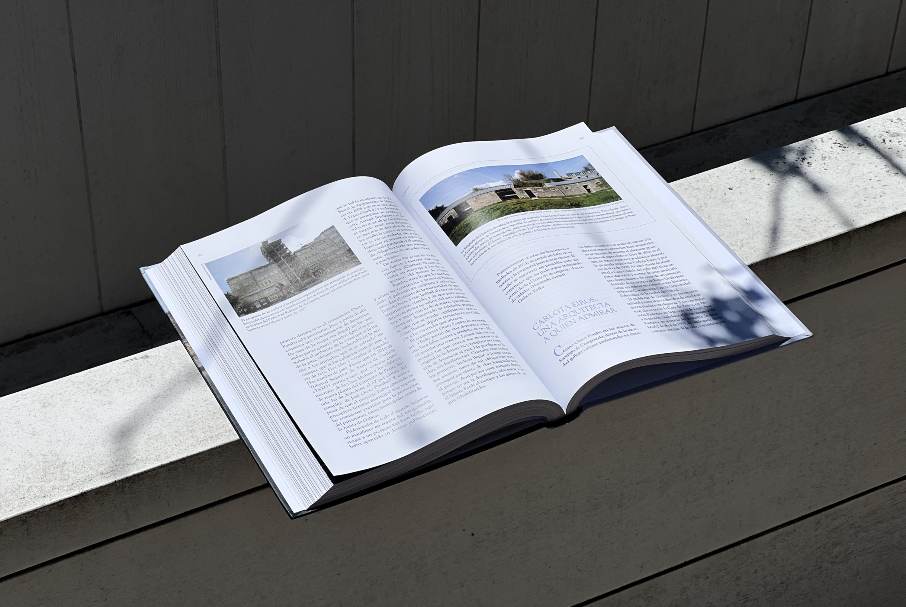 España fea book spread