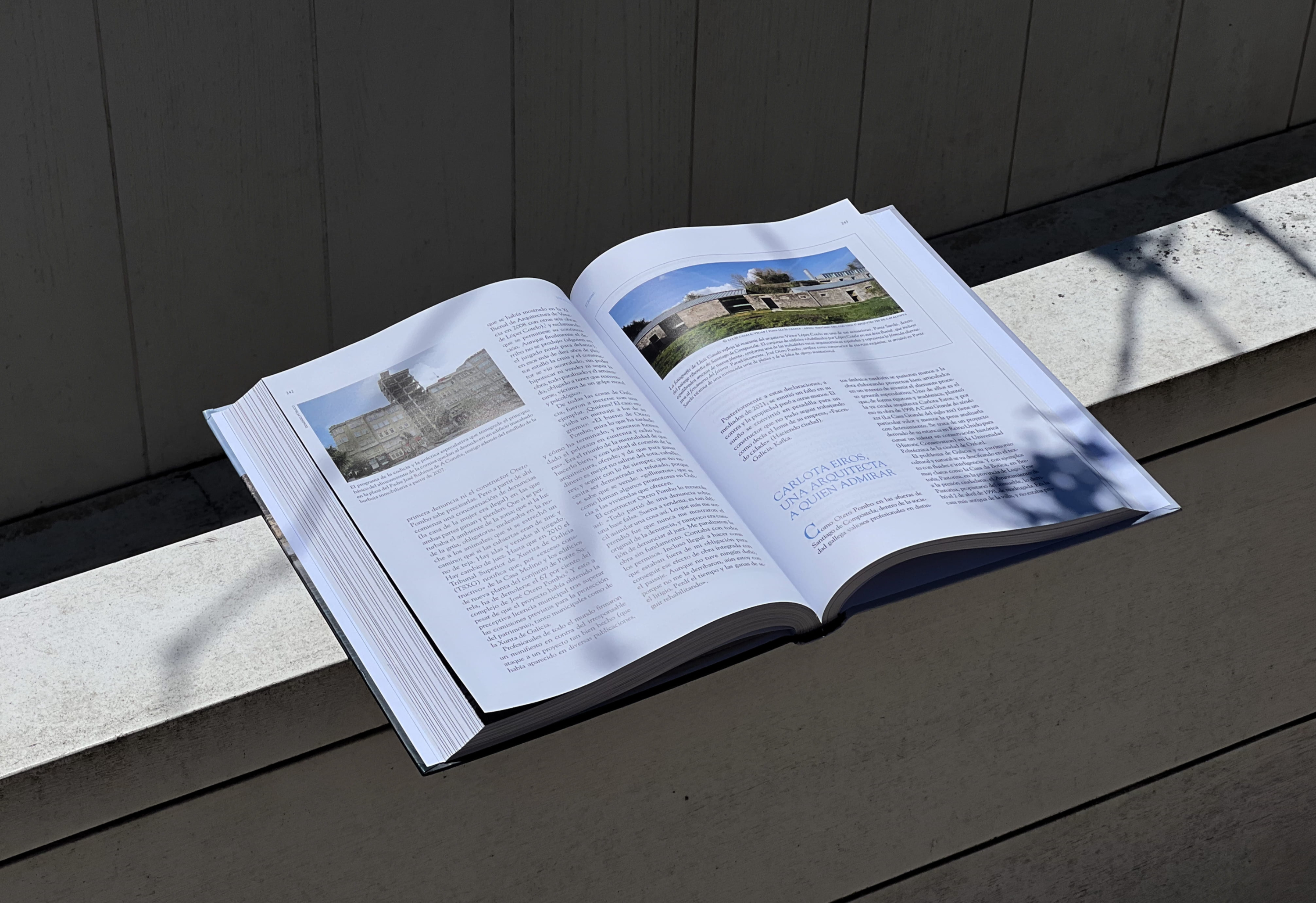España fea book spread
