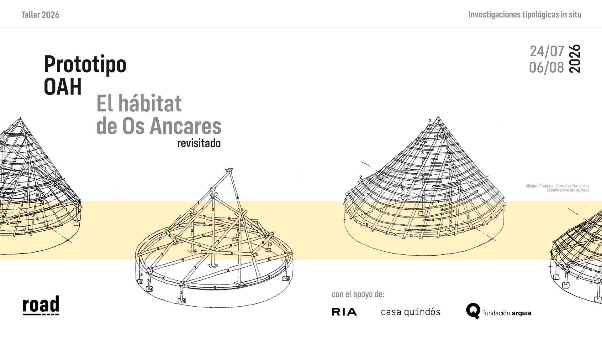 cover for road workshop 2026 in Galicia