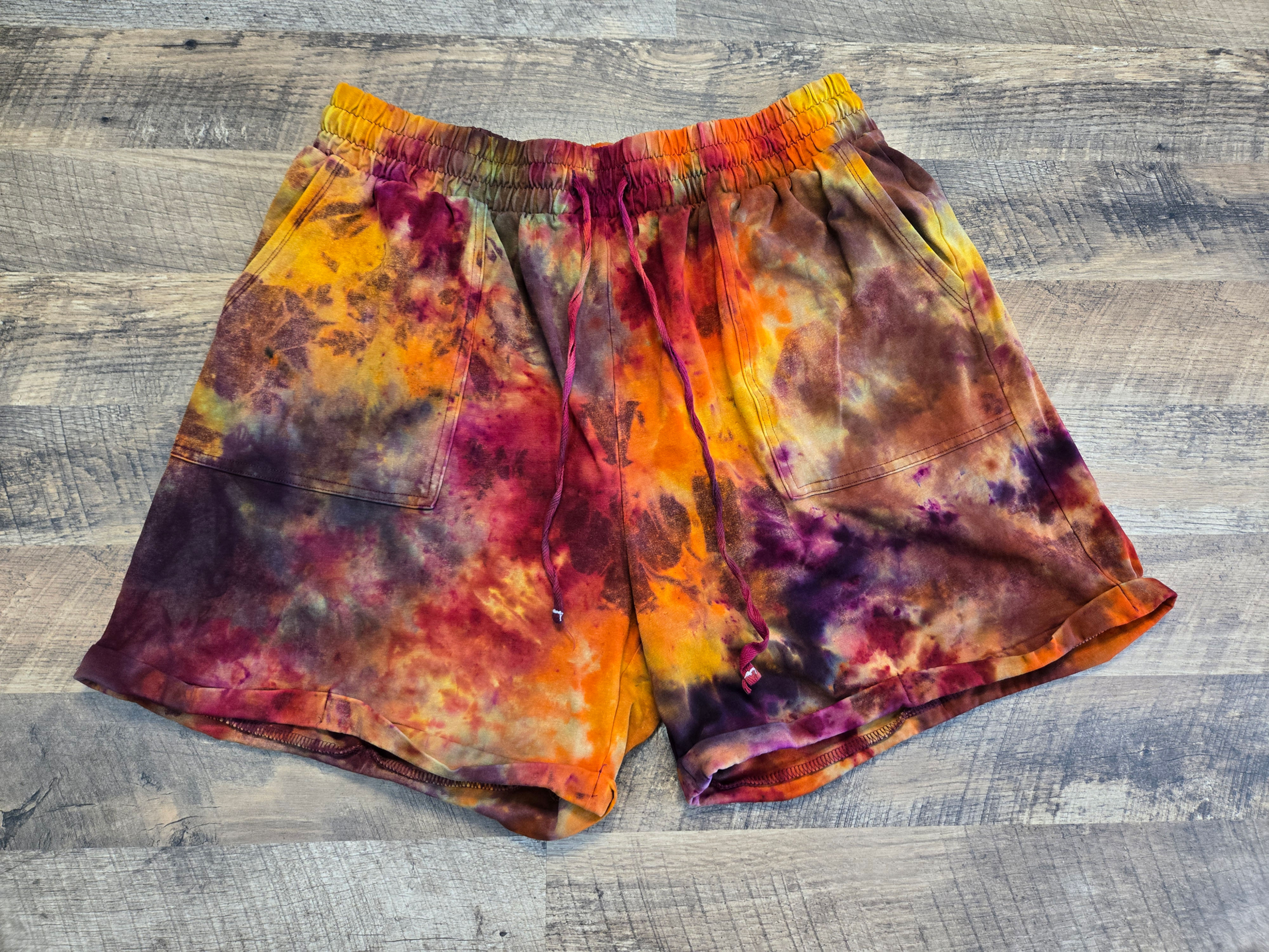 2x - Rolled Hem Cotton Shorts