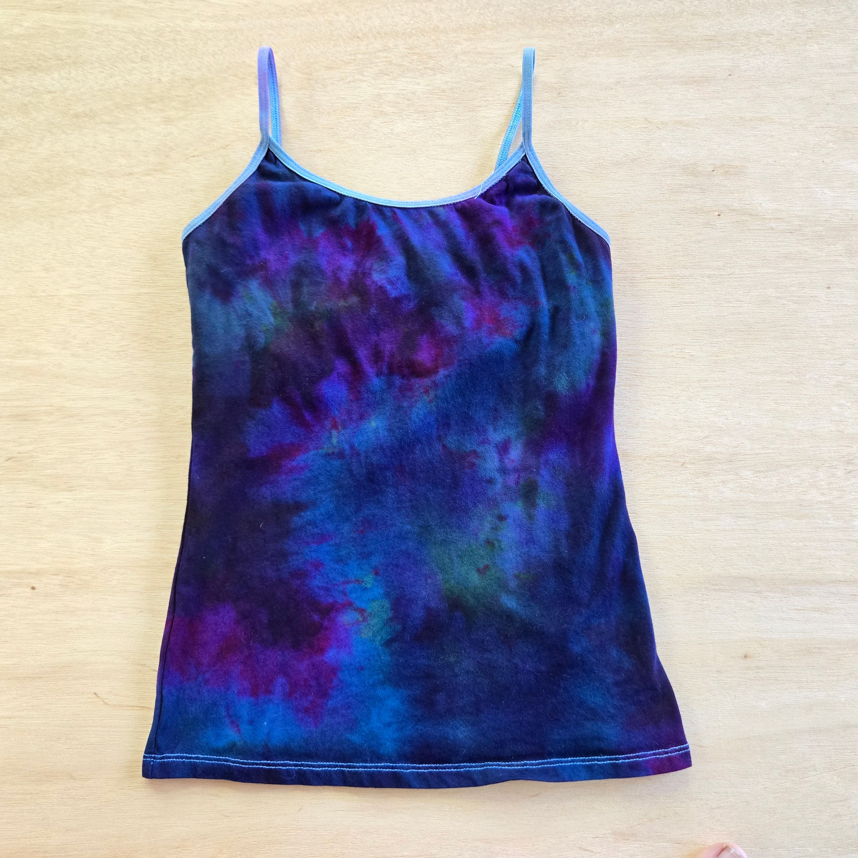 Small -Spaghetti Strap Tank with Shelf Bra