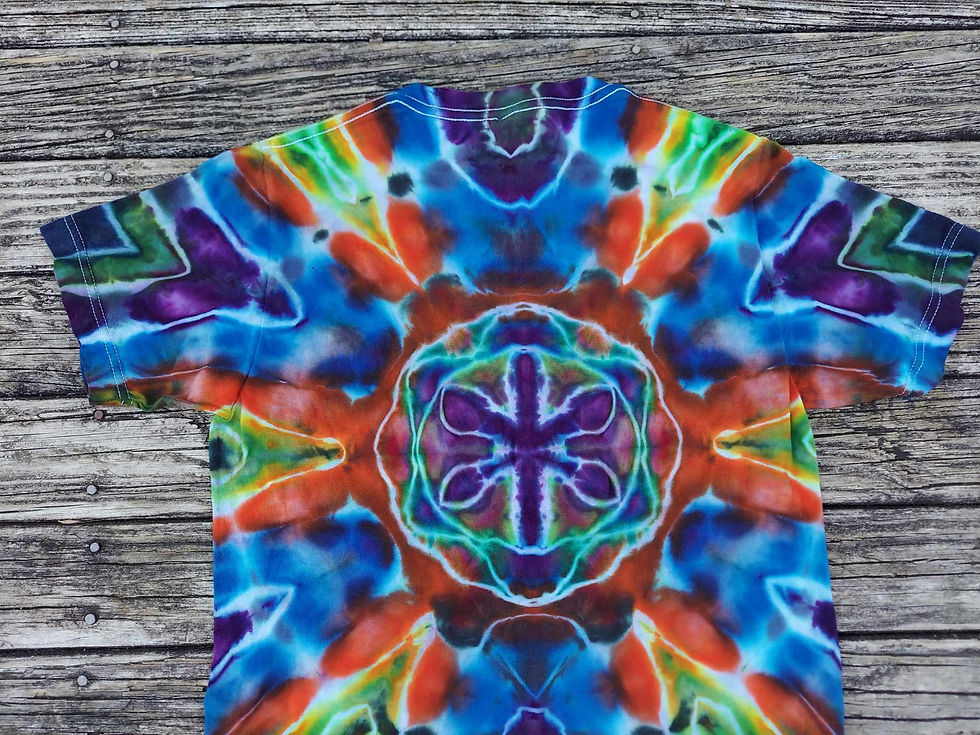 Thumbnail: Small  - Mandala Tie Dye Shirt