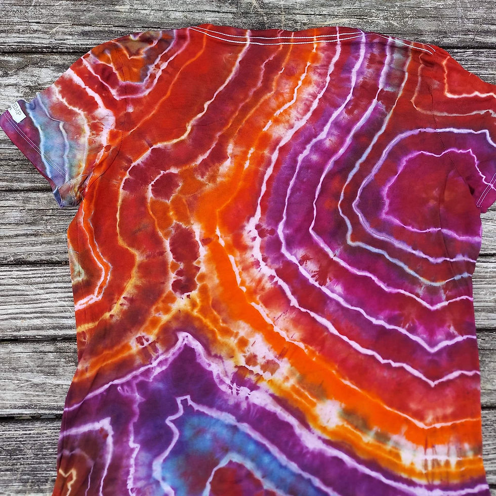 Thumbnail: 2XL - Womens Hemp/Cotton V-Neck T-Shirt By Funky Sunshine 