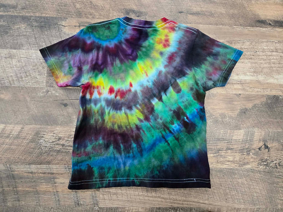 Thumbnail: Youth Small - Tie Dye Shirt By Funky Sunshine 