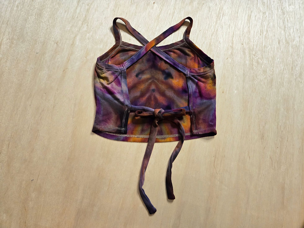 Thumbnail: Large - Open Tie Back Cropped Cami