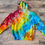 Thumbnail: Medium - Tie Dye Zip-Up Hoodie