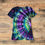 Thumbnail: Ladies Medium - V Neck Tie Dye Shirt