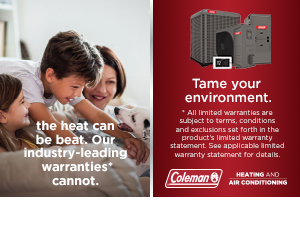 The Heat Can be Beat. Coleman industry-leading warranties cannot.