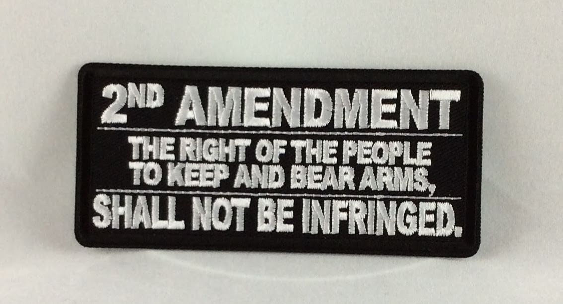 2nd Amendment the Right of the People... patch
