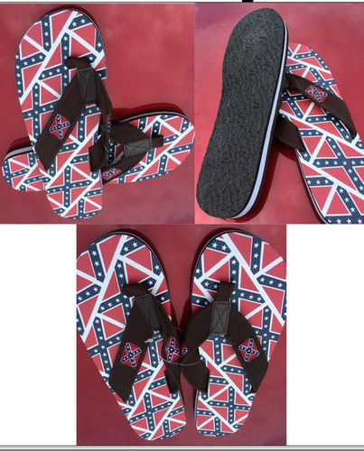 Cree Confederacy Midnight Flip Flops main image 1