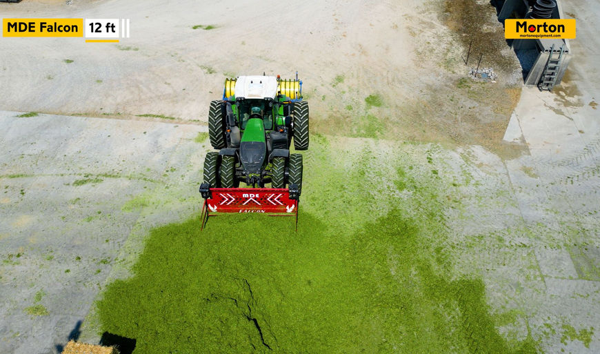 Morton Equipment MDE Falcon 12 ft Push Off Fork & Buckrake