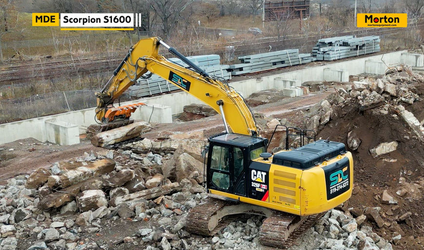 Morton Equipment MDE Scorpion S1600 Excavator Grab