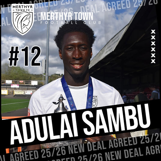 Sambu signs!