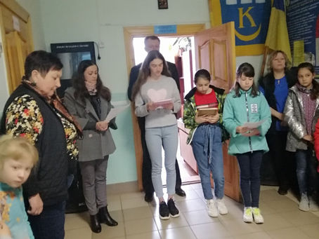 22 квітня учні нашої школи провели інформаційну загальношкільну лінійку до дня Чорнобильської трагед