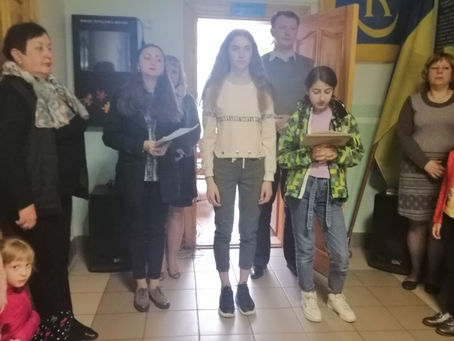 13 травня учні нашої школи провели загальношкільну лінійку до Міжнародного дня сімї та Дня вишиванки