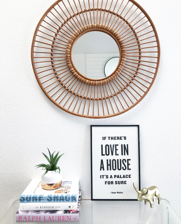 Get the look: Rattan Mirrors