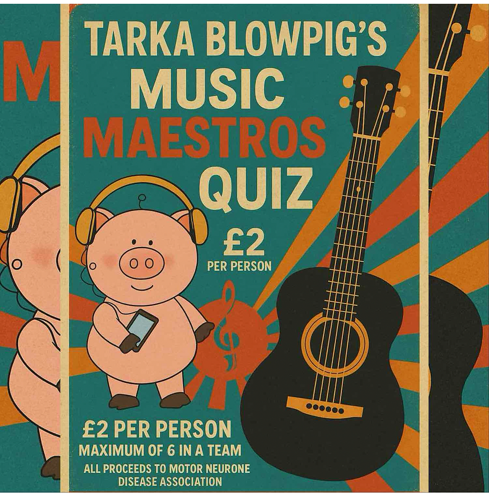 Tarka Blowpig Music Presents...Tarka's Music Maestro's Quiz Pride Special