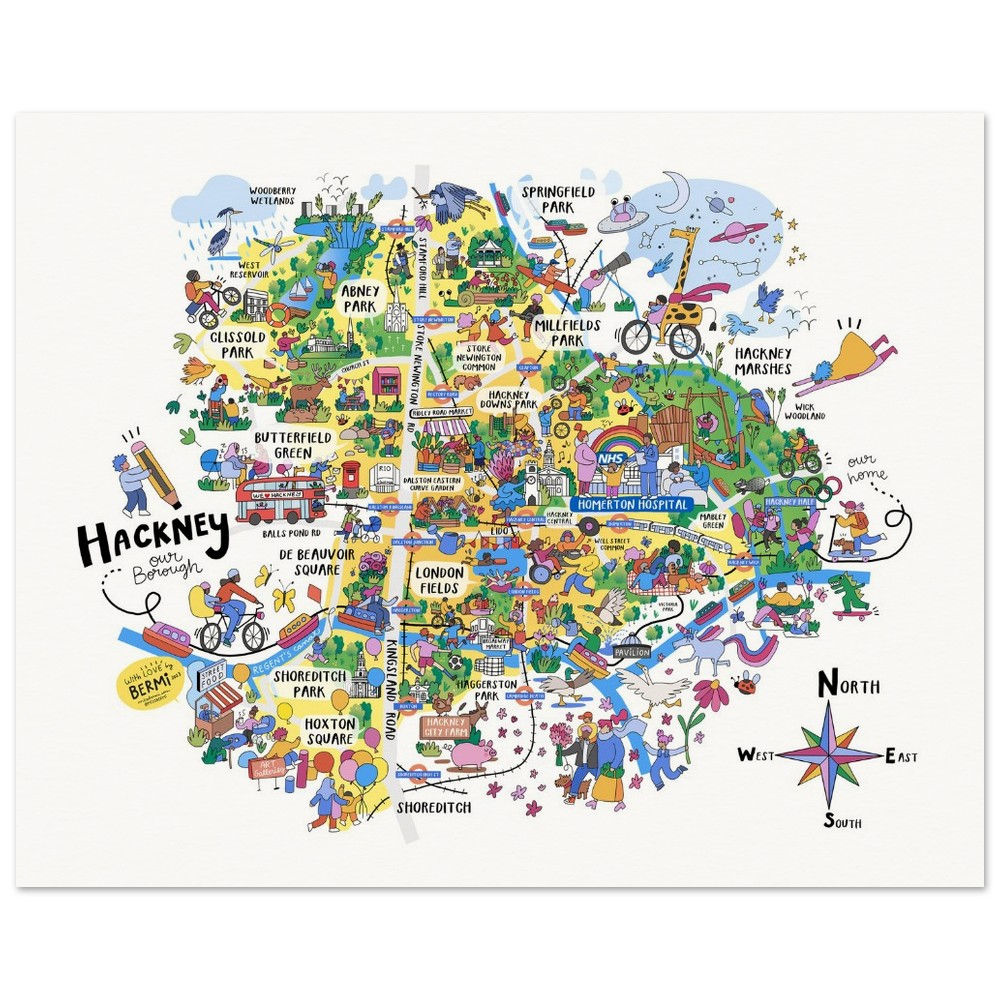 Hackney Map