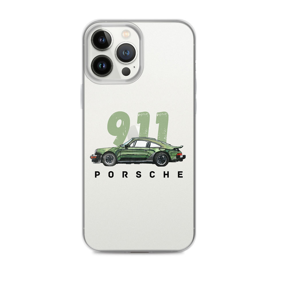 911 Porsche Clear Case for iPhone
