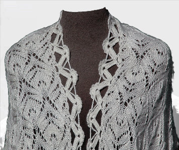 Thumbnail: Shawl "Savary Island" Cashmere-Silk