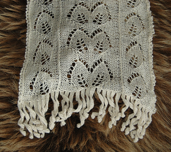 Thumbnail: Scarf "Saturna Island" Pure Tussah Silk