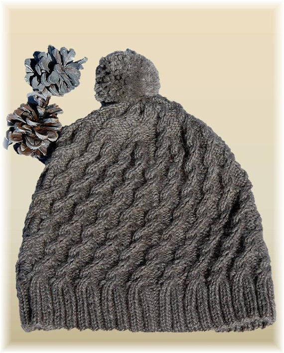 Thumbnail: Scarf, Hat & Gloves "Campania Island" Pure Qiviut