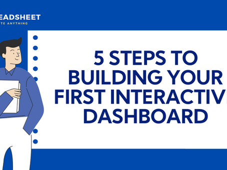 From Data to Dashboard: A 5-Step Guide to Your First Interactive Report