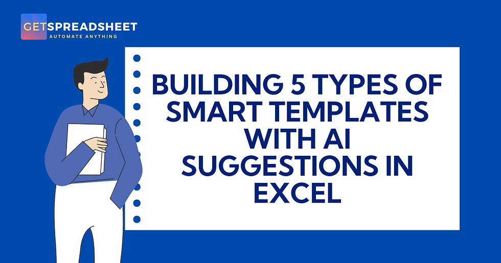 Transforming Static Sheets into Intelligent Frameworks