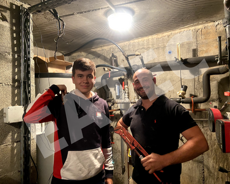 Premiers pas sur un chantier ! 🥾