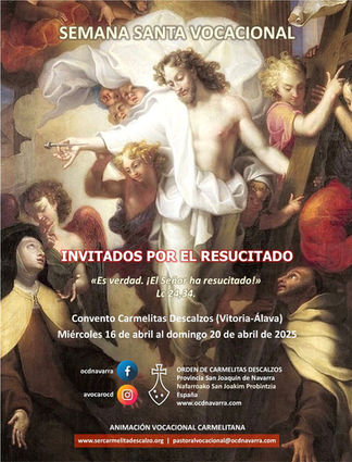 SEMANA SANTA VOCACIONAL "Invitados por el Resucitado"