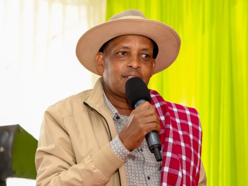Former Laikipia North MP Mathew Lempurkel