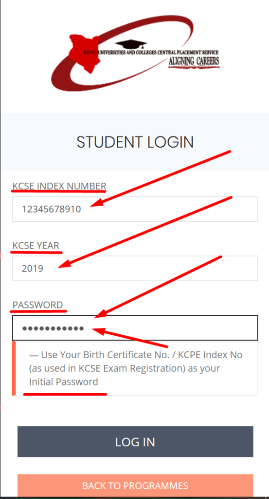 How to Apply for KUCCPS Placement