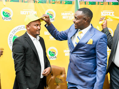UDA party harvests big as Secretary General of UDM party Hon.Halake Waqo Halake defects to the ruling party.