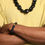 Thumbnail: Square Up Beaded Necklace - Black/Dark Green