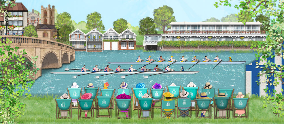 Henley regatta and bridge long card.jpg