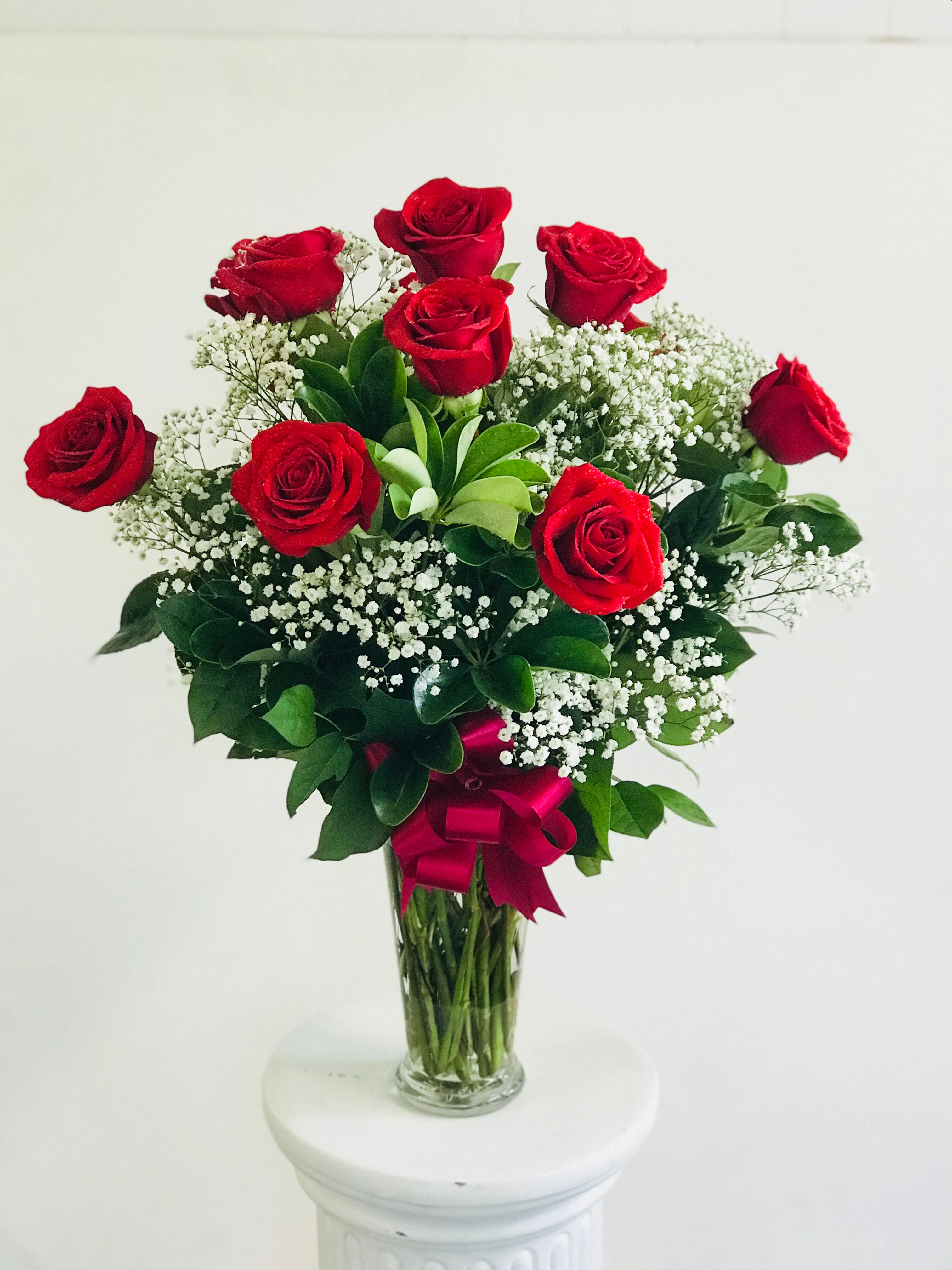 DOZEN RED ROSES