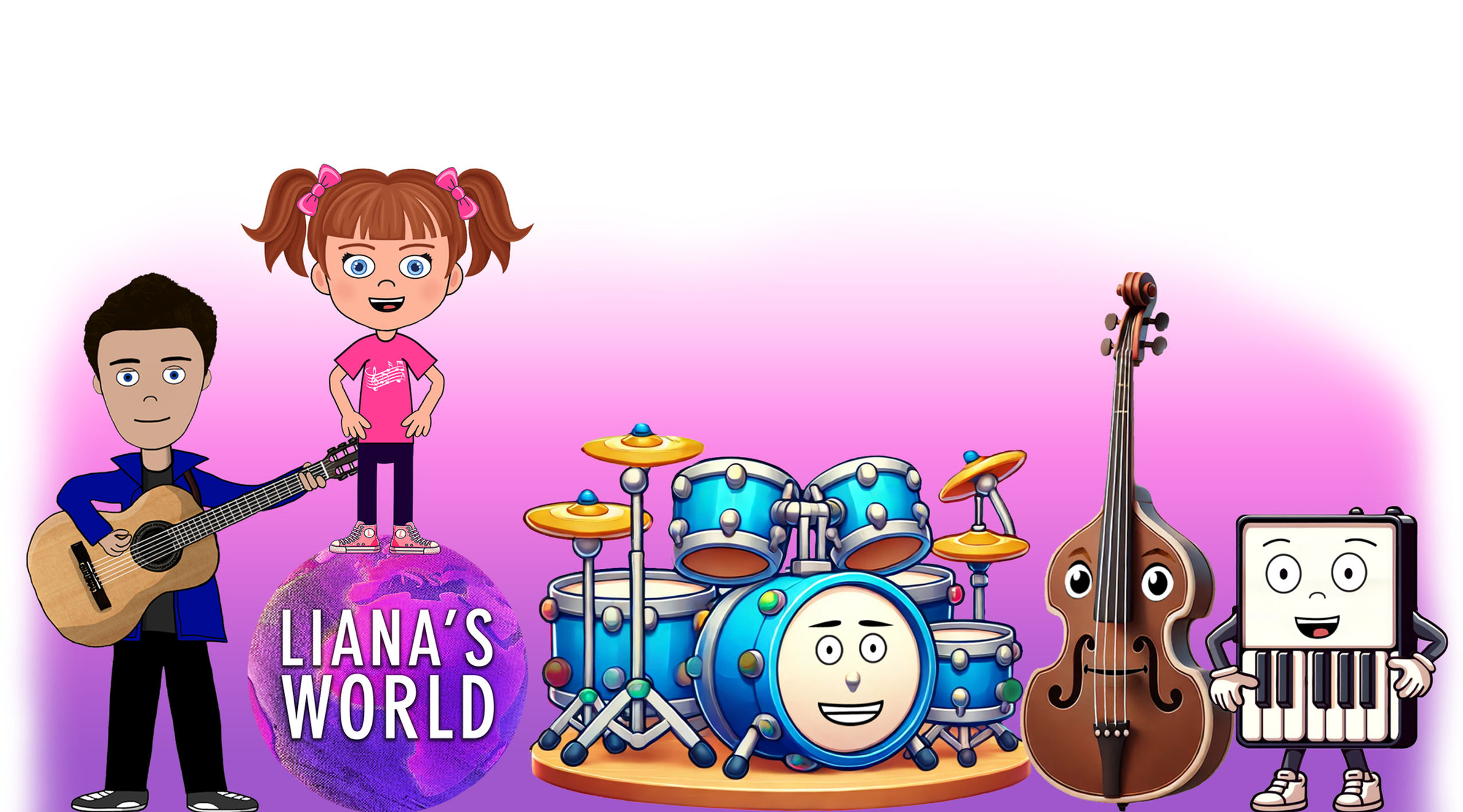 Liana's World "FULL BAND" 15oz coffee mug!