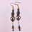Miniature : Boucles d'oreilles "Nuit d'orage"